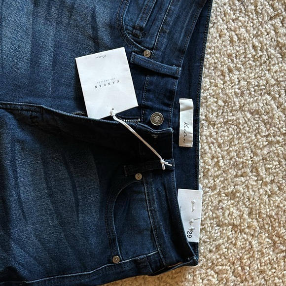 Kancan jeans size 11/29 inseam is 29. Dark blue. - Picture 4 of 8
